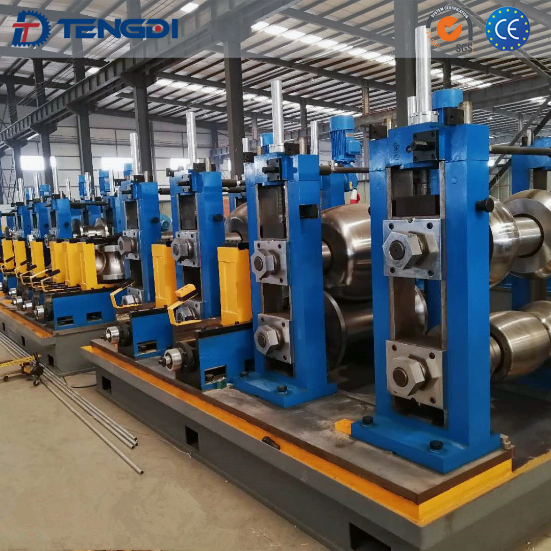Automotive Steering Rack Tube Making Machine ERW Tube Mill Pipe Cold Roll Forming Mill