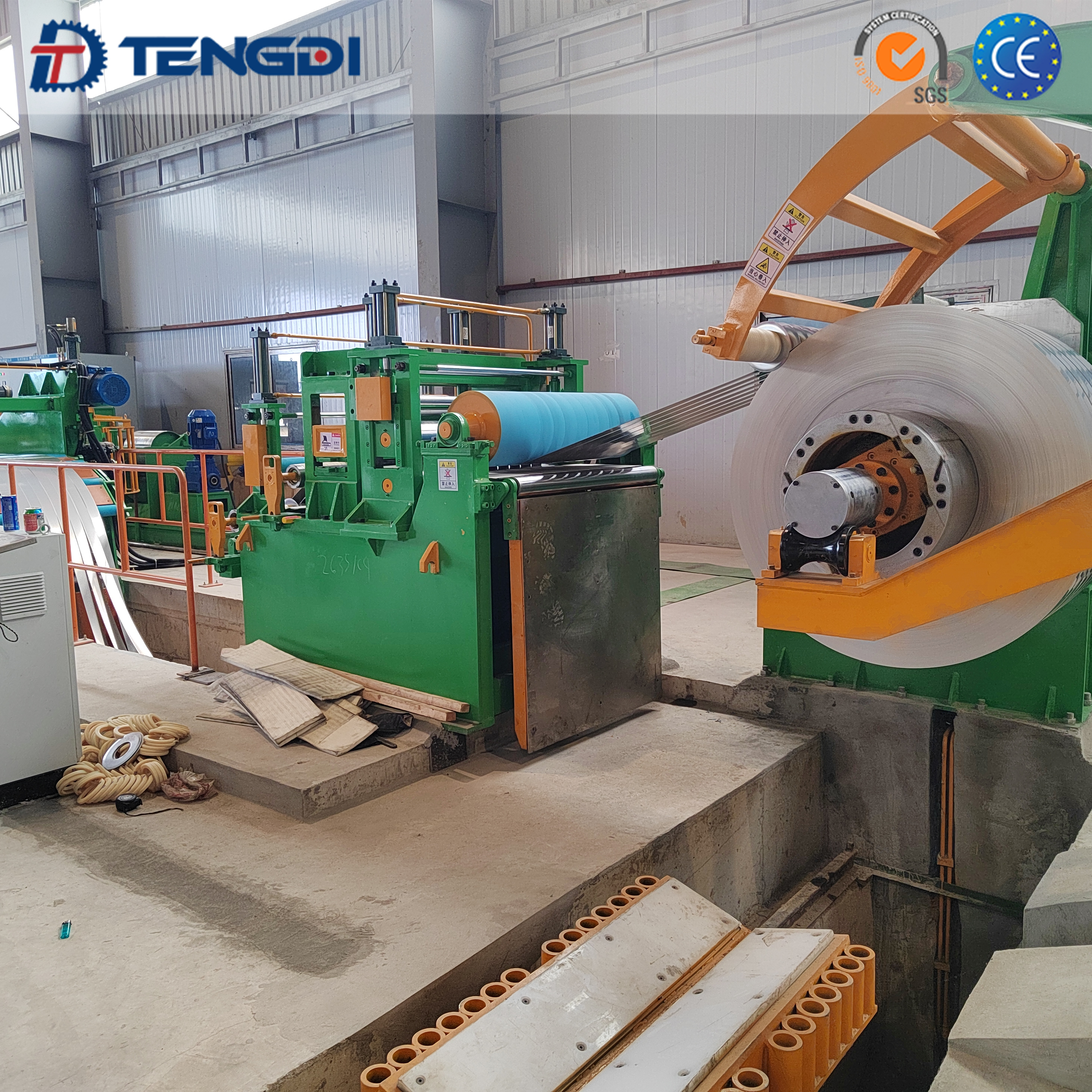 High Cost-Effectiveness, Customized, Steel Coil Slitting Line Machine, Coil Slitter