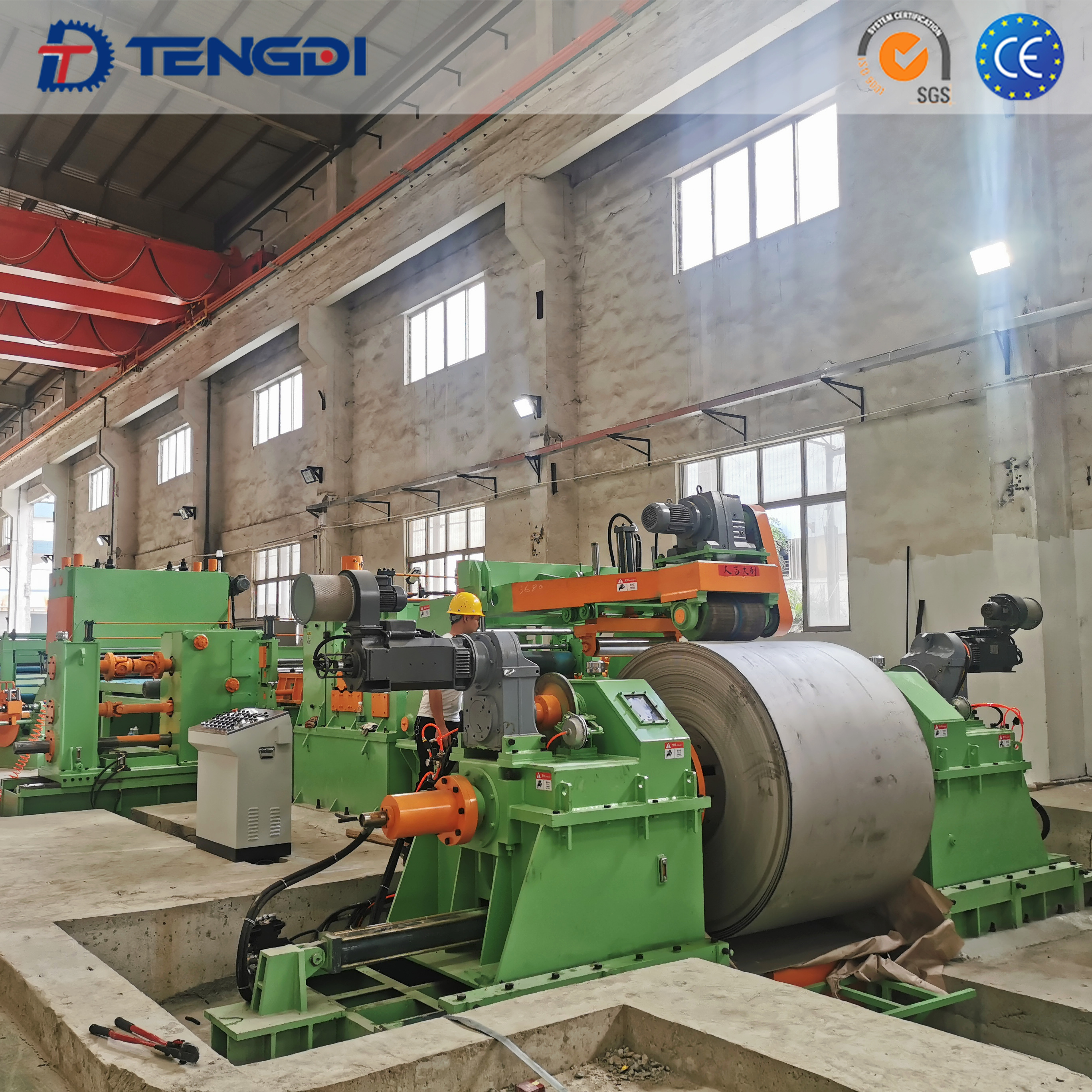 1-6*1600mm Cut to Length Line/Ctl/Steel Coil Cutting Machine