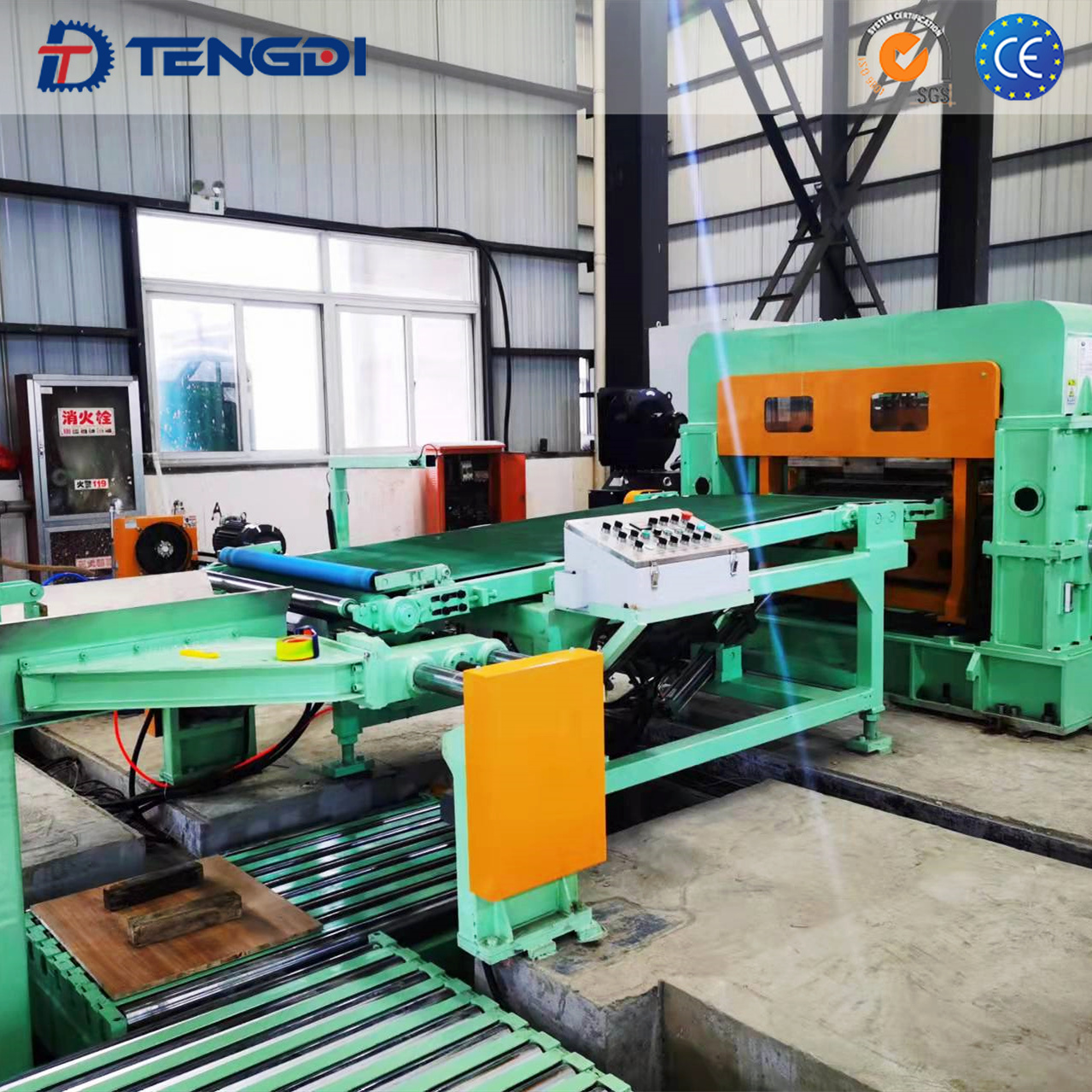 CTL: Cross cutting of stainless steel strip,cut to length for 0.3-2.0*900mm SS coil