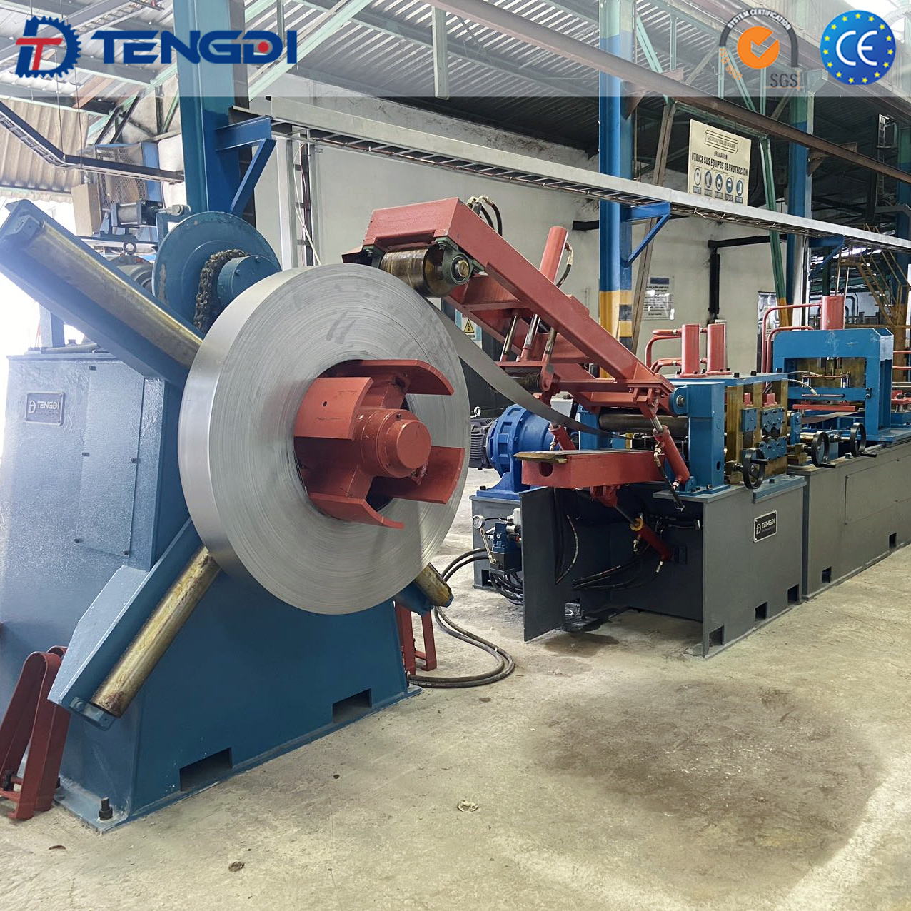 High Cost-effectiveness, Fast Replacement, Time-saving HG127 Fast Change /Cheaper/ERW Tube Mill/ High Frequency Welding ERW Steel Tube Mill /Pipe Mill Machine