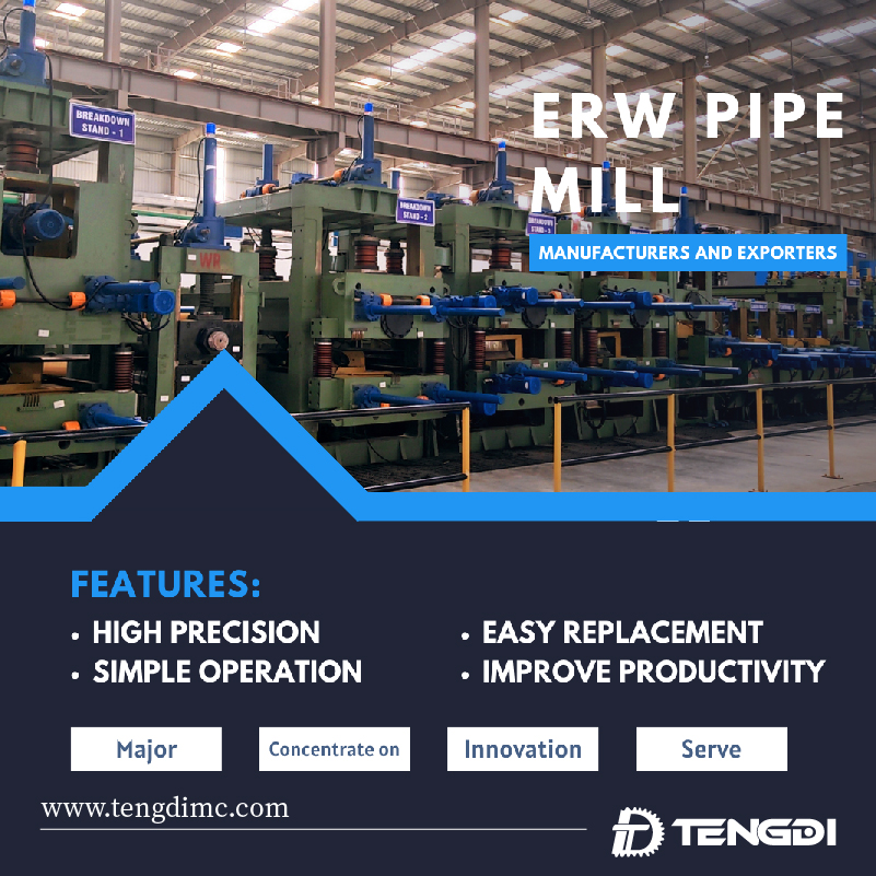 API φ457 ERW Steel Tube Mill