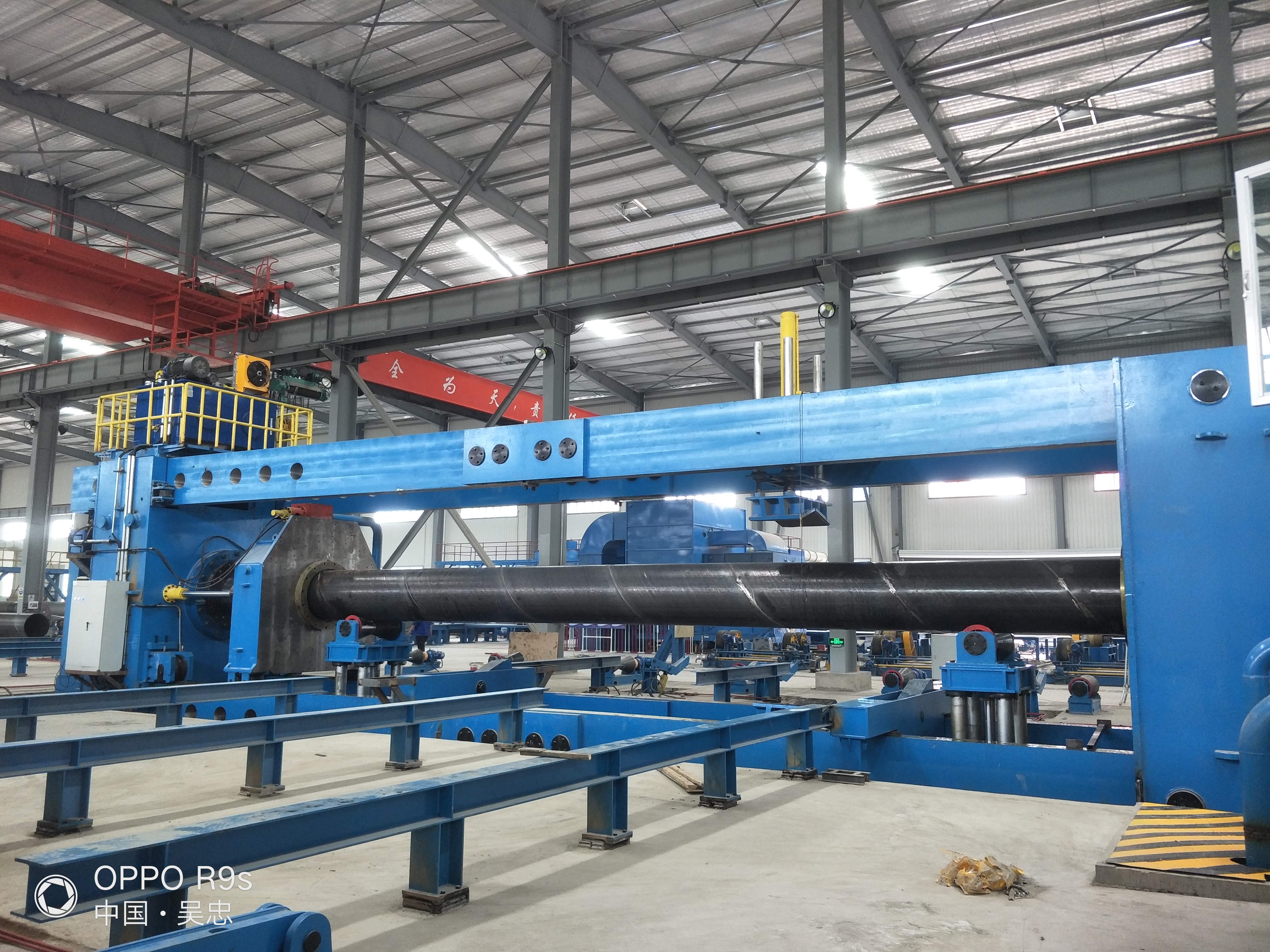 Spiral welded pipe equipment manufacturers describe the production process of spiral steel pipes