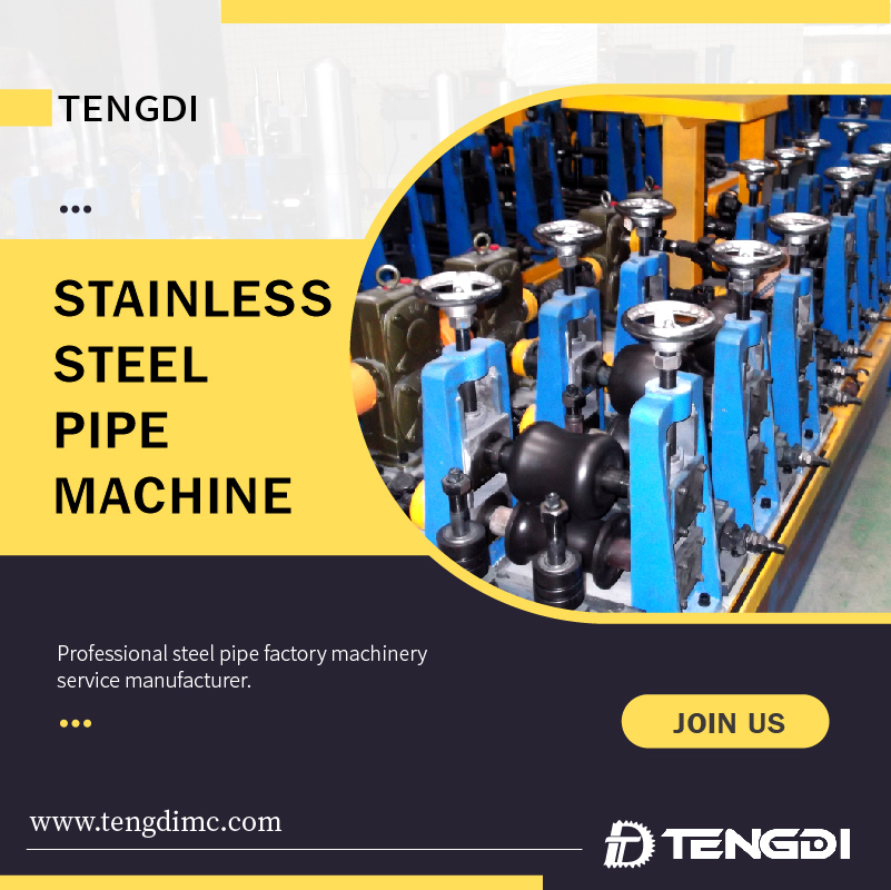 Use of TENGDI high frequency welded pipe mill