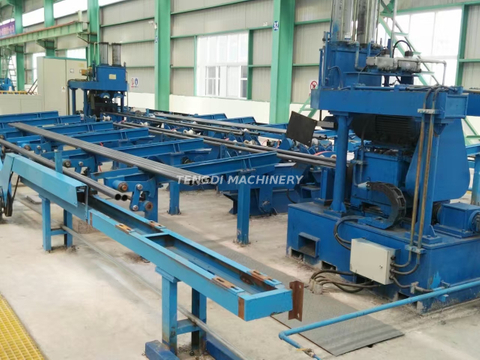 Automatic Double Head End Bar Chamfering